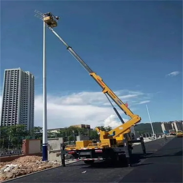 沔城回族镇维修路灯的曲臂升降车出租